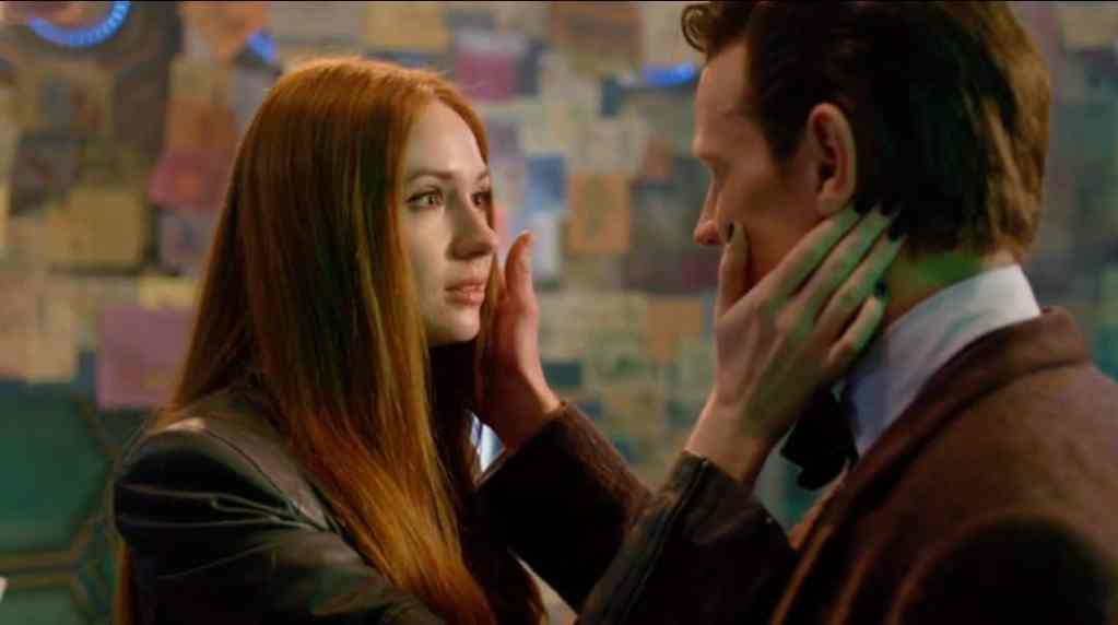 Amy Pond and her \"raggedy man.\"